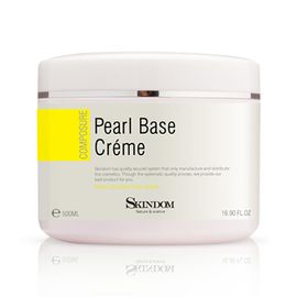 [Skindom] Gypsum Pearl Base Cream, 500ml _  Gypsum pack base cream contains pearl ingredients, minerals, skin active. For skincare shop _ Made in KOREA